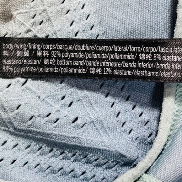 PINK VICTORIA'S SECRET SPORT Blue Ombre Sports Bra - Size Medium - Picture 7 of 7